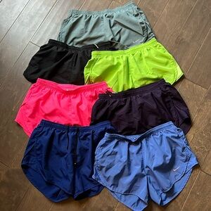 Bundle (7) Nike Running Shorts